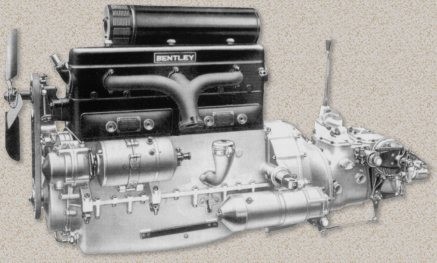 Bentley 3.5 litre engine with gearbox...